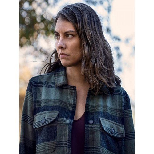 The Walking Dead Maggie Rhee Plaid Jacket